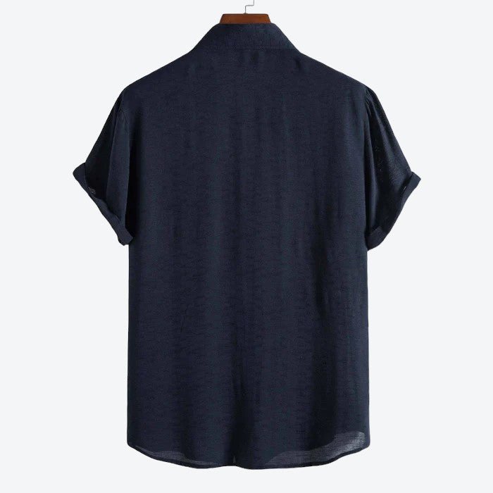 Camisa Manga Curta Lisa Hombre - Altino