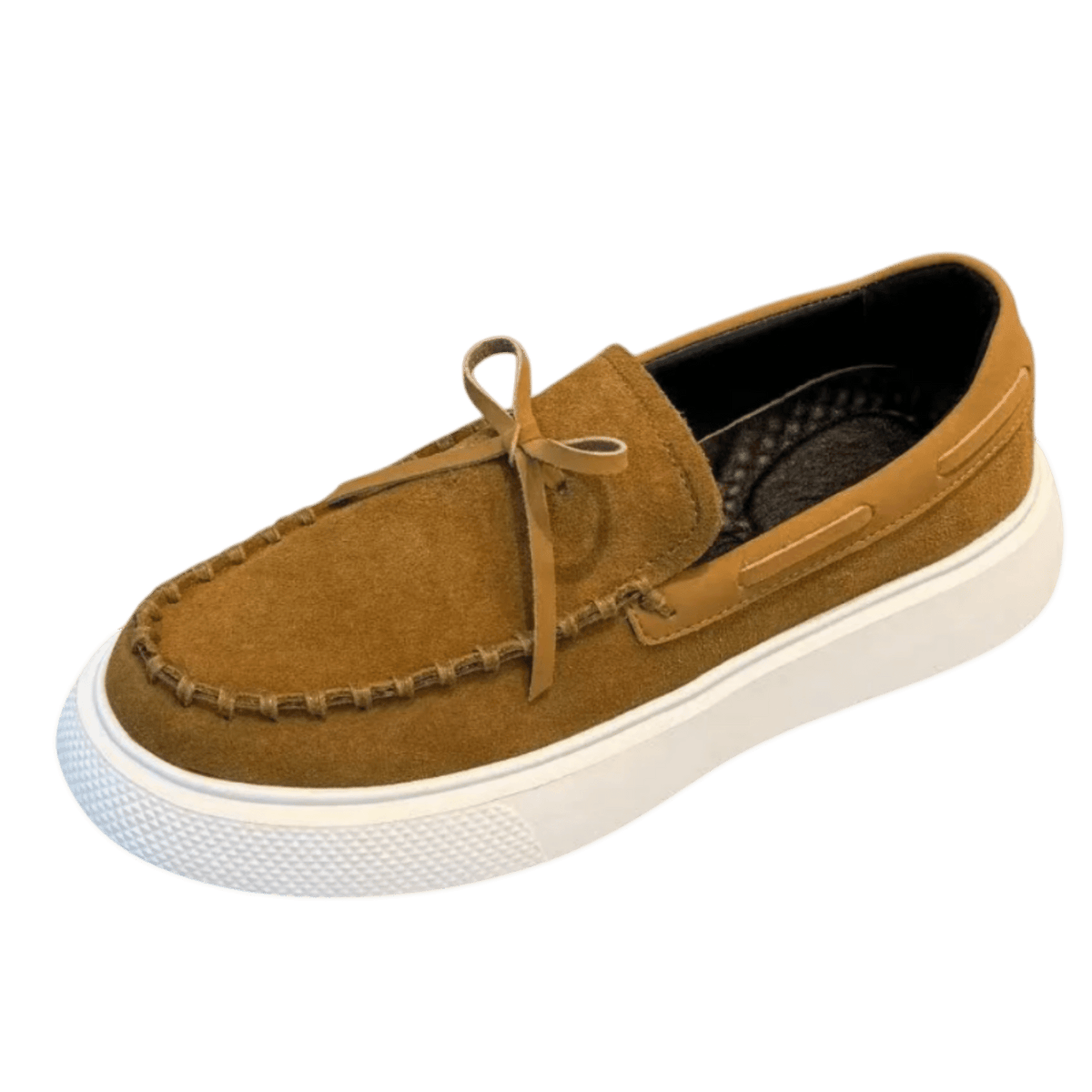 Mocassim Masculino de Couro Respirável – Slip - On Confortável para Estilo Casual Todos os Dias - Altino