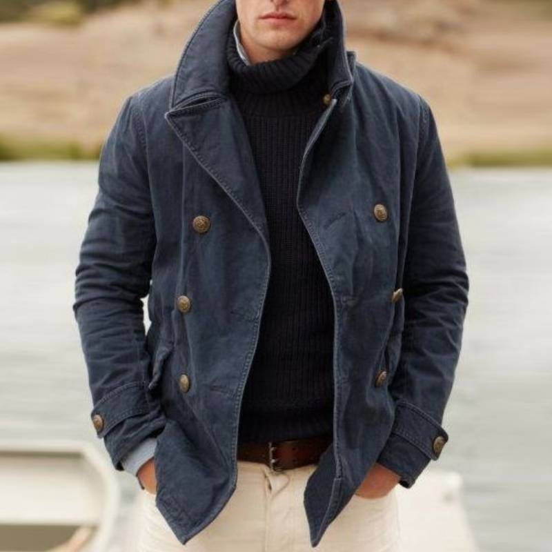 Jaqueta Masculina Cardigan Casual - Altino