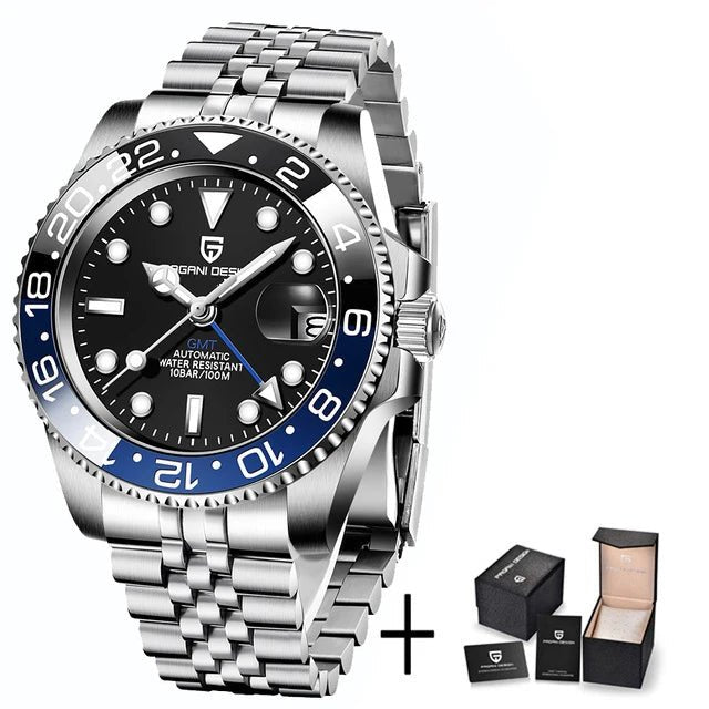 Relógio Automático Masculino PAGANI DESIGN GMT 40mm - Altino