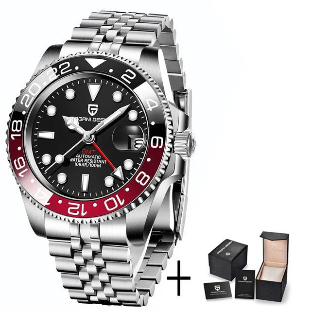 Relógio Automático Masculino PAGANI DESIGN GMT 40mm - Altino