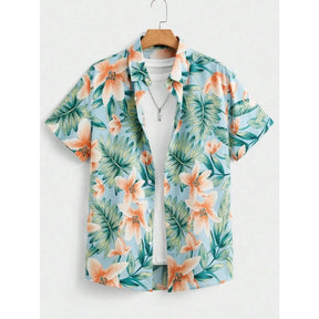 Camisa Havaiana Masculina Estilo Vintage - Altino