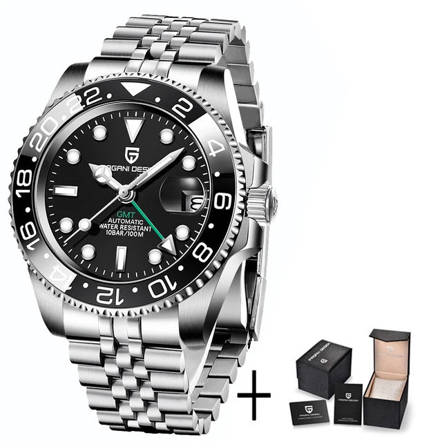 Relógio Automático Masculino PAGANI DESIGN GMT 40mm - Altino