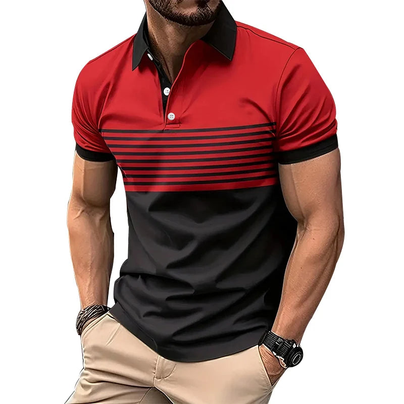 Camisa Polo Masculina poliéster