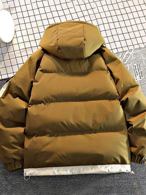Jaqueta Masculina de Inverno com Capuz – Parka Grossa Quente e à Prova de Vento - Altino