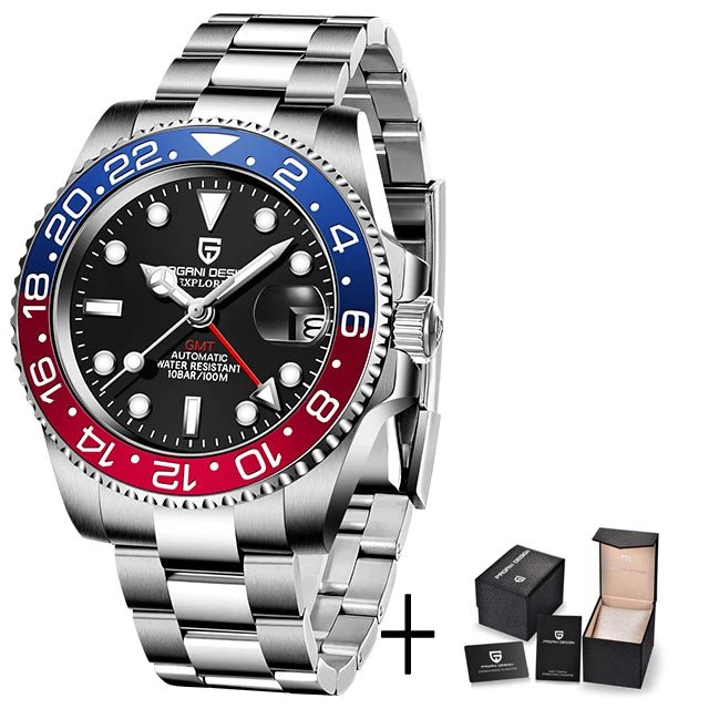 Relógio Automático Masculino PAGANI DESIGN GMT 40mm - Altino