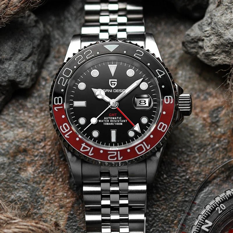 Relógio Automático Masculino PAGANI DESIGN GMT 40mm - Altino