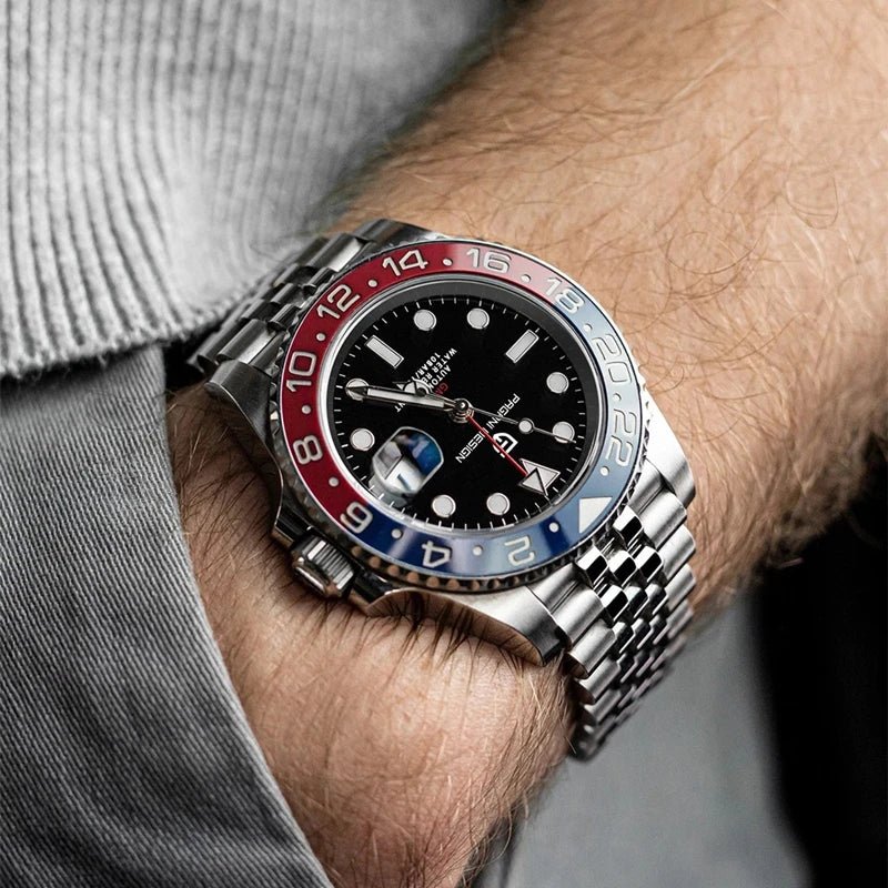Relógio Automático Masculino PAGANI DESIGN GMT 40mm - Altino