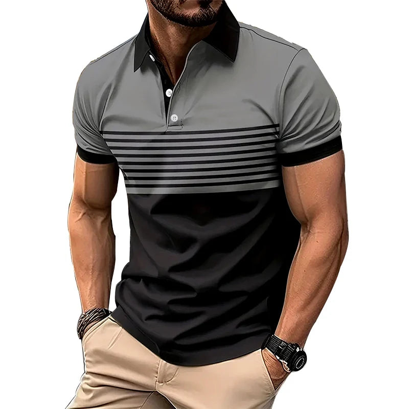 Camisa Polo Masculina poliéster
