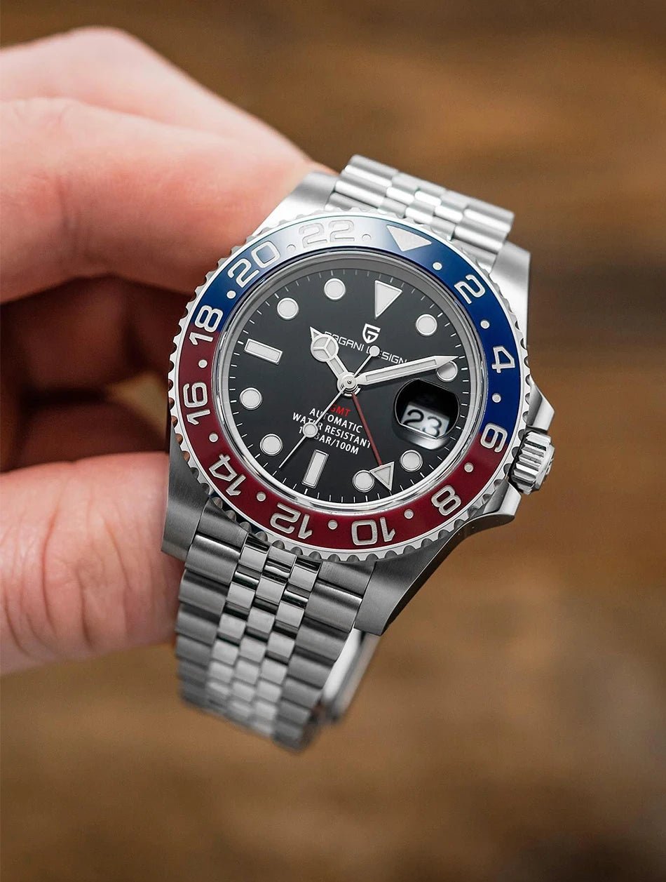 Relógio Automático Masculino PAGANI DESIGN GMT 40mm - Altino