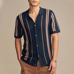 Camisa de punto de verano para hombre 