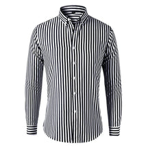 Camisa Social Masculina Listrada Manga Longa - Altino