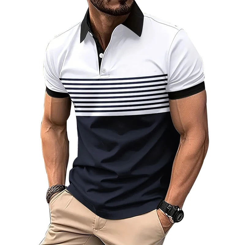 Camisa Polo Masculina poliéster