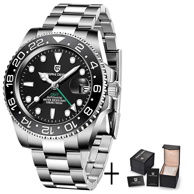 Relógio Automático Masculino PAGANI DESIGN GMT 40mm - Altino
