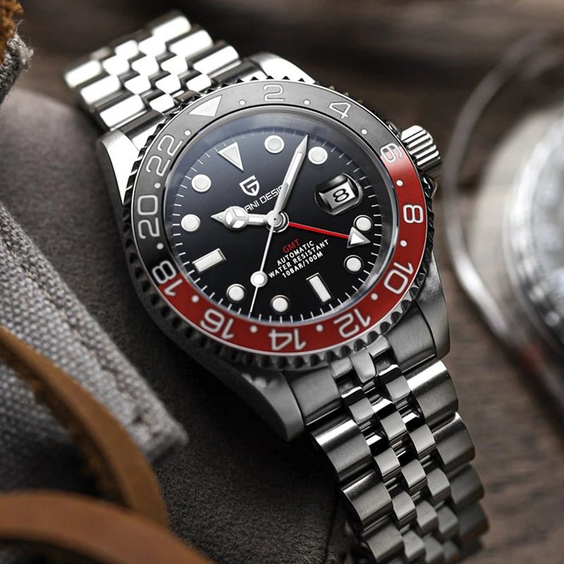 Relógio Automático Masculino PAGANI DESIGN GMT 40mm - Altino