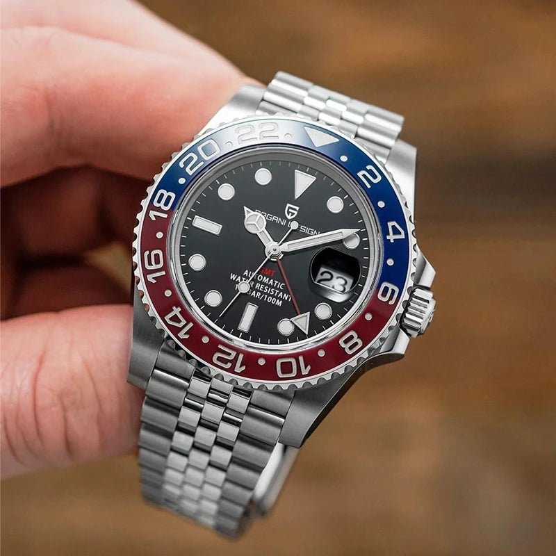 Relógio Automático Masculino PAGANI DESIGN GMT 40mm - Altino