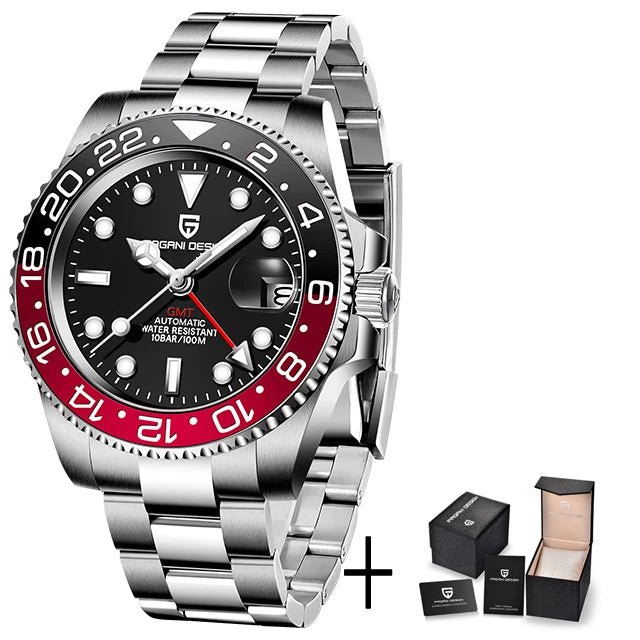 Relógio Automático Masculino PAGANI DESIGN GMT 40mm - Altino