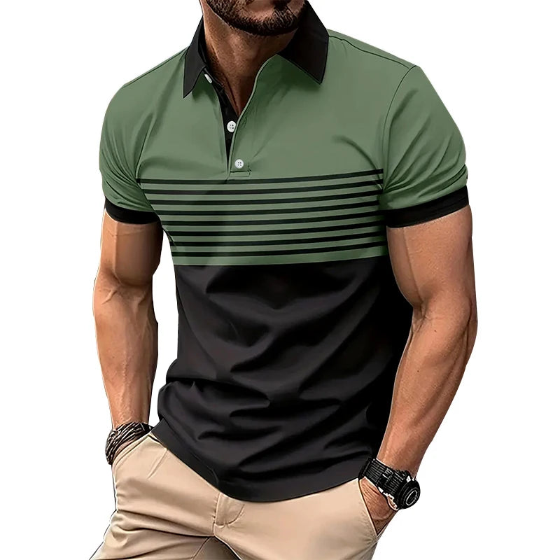 Camisa Polo Masculina poliéster