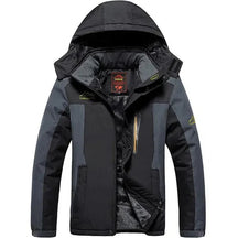 Jaqueta Masculina Térmica Inverno 2025 - Impermeável, Forrada com Lã, Capuz - Altino