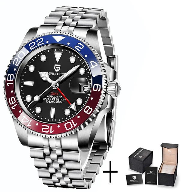 Relógio Automático Masculino PAGANI DESIGN GMT 40mm - Altino