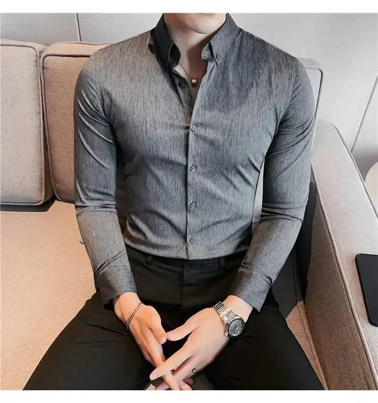 Camisa Masculina Ajuste Fino - Altino