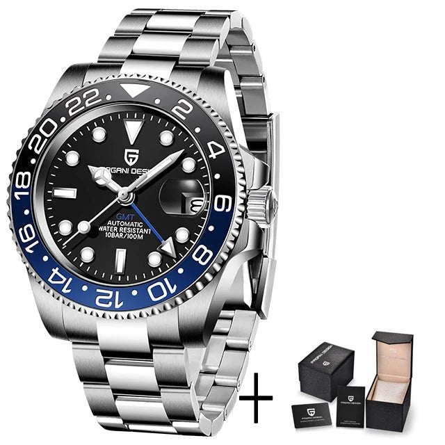 Relógio Automático Masculino PAGANI DESIGN GMT 40mm - Altino
