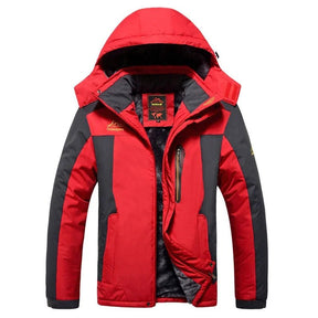 Jaqueta Masculina Térmica Inverno 2025 - Impermeável, Forrada com Lã, Capuz - Altino