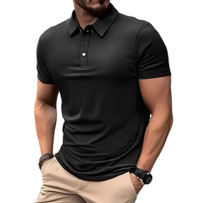 Camisa Polo Masculina cor única lisa