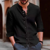Camisa de Linho Gola Careca - Daymon - Altino