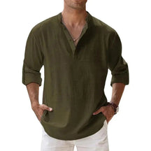 Camisa de Linho Hawaiian