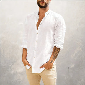 Camisa de Linho  Masculio -San Tropez - Altino